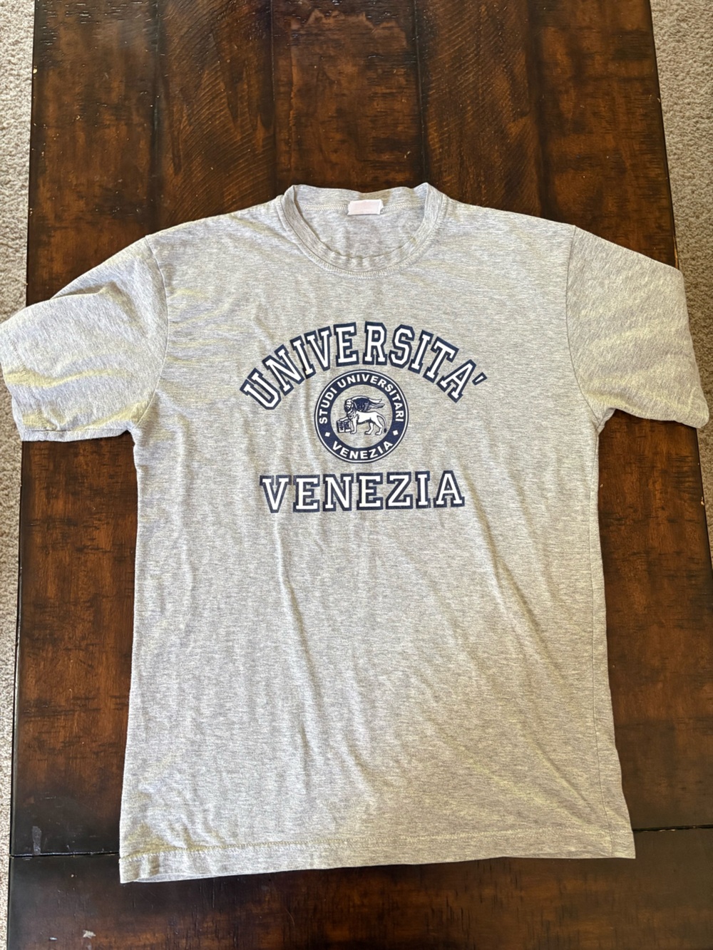 Vintage Original Universita’ Venezia T-Shirt Made in Italy